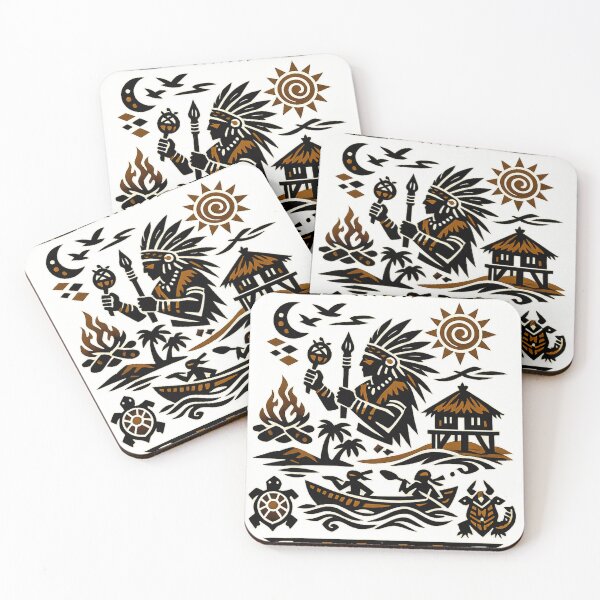 Item preview, Simple Ethnic Pattern Primitive Style Design designed and sold by Bluebubbies.