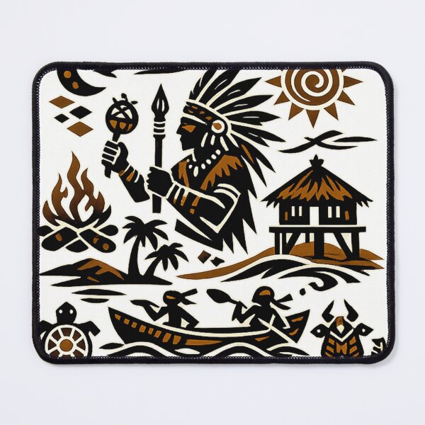 Item preview, Simple Ethnic Pattern Primitive Style Design designed and sold by Bluebubbies.