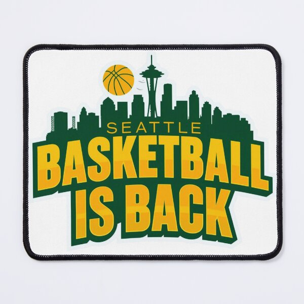 Item preview, Seattle basketball is back designed and sold by RDproject.