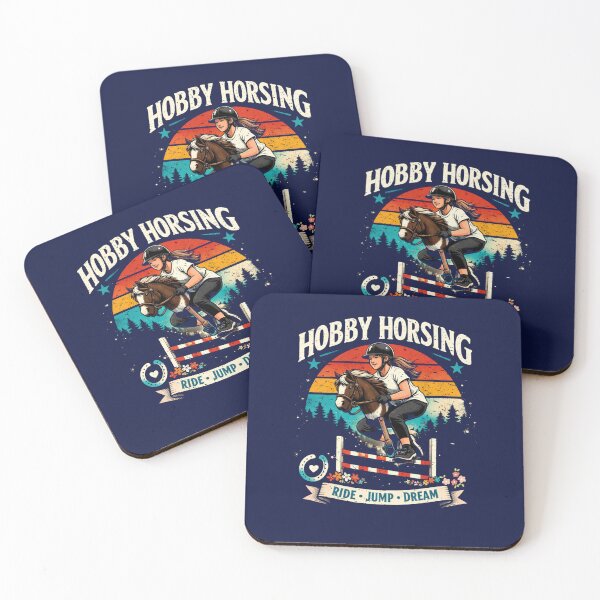 Item preview, Hobby Horsing for Beginners Jumping Tutorial How To Start Hobby Horsing For Beginners Step by Step Hobby Horse Jumping Training For Beginners GIfts T-shirt designed and sold by MalwasBasket.