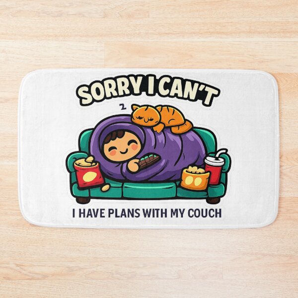Item preview, Sorry I Cant I Have Plans With My Couch designed and sold by VaultInk.