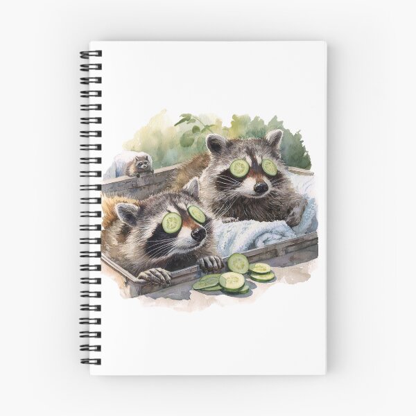 Item preview, Raccoon Spa Day designed and sold by JHynson.