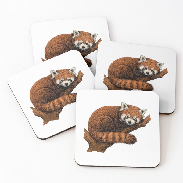 Item preview, The Red Panda designed and sold by krabbaraban.