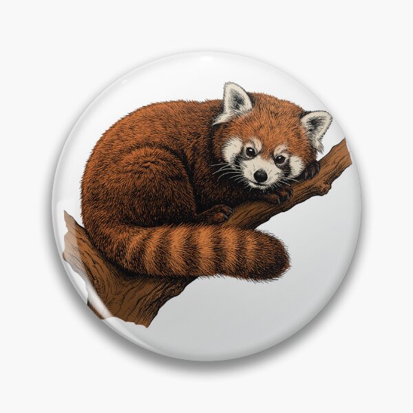 Item preview, The Red Panda designed and sold by krabbaraban.