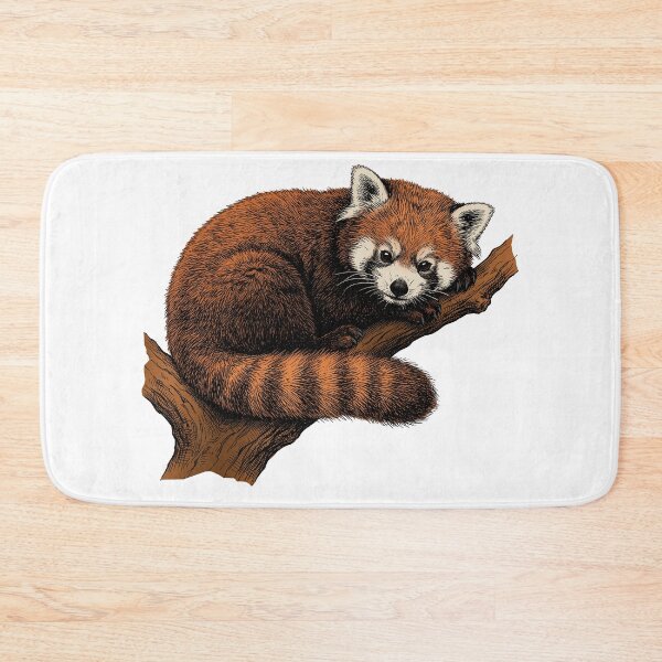 Item preview, The Red Panda designed and sold by krabbaraban.