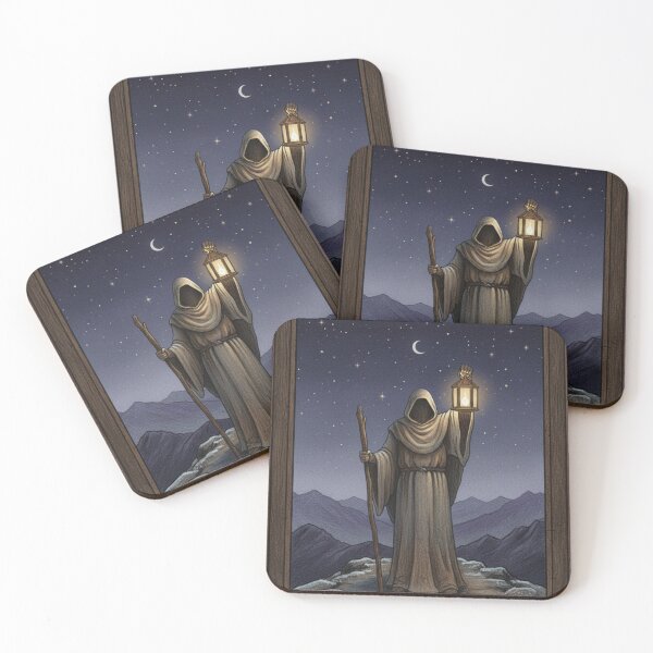 Item preview, The Hermit – Tarot Card of Inner Wisdom designed and sold by HeyHas.