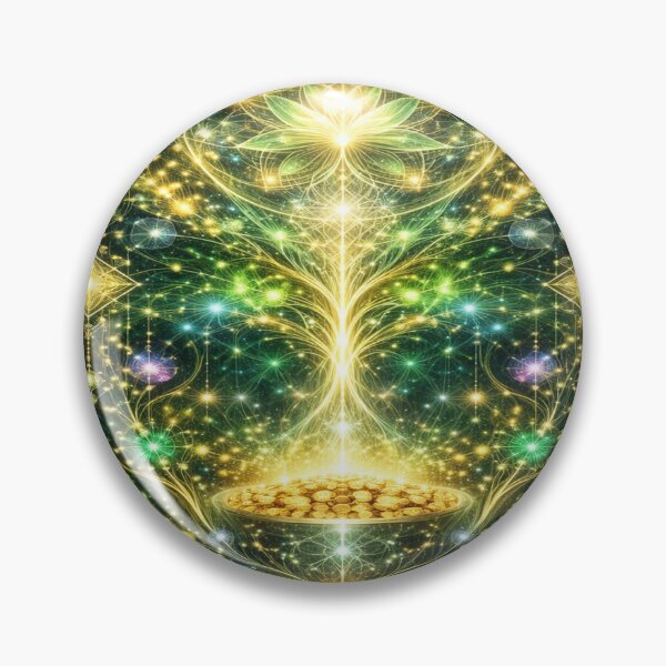 Item preview, “Emerald Aegis of Abundance & Protection  designed and sold by RavenCrow444.