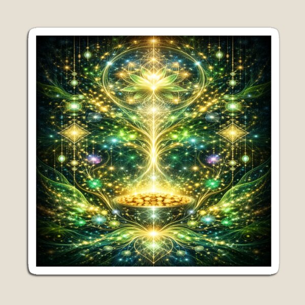 Item preview, “Emerald Aegis of Abundance & Protection  designed and sold by RavenCrow444.