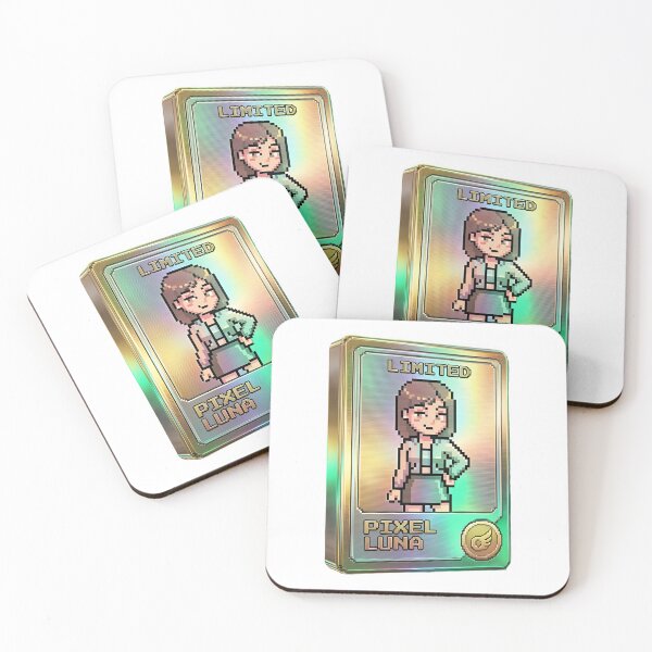 Item preview, A pixelated character card on transparent background designed and sold by Creative88Art.