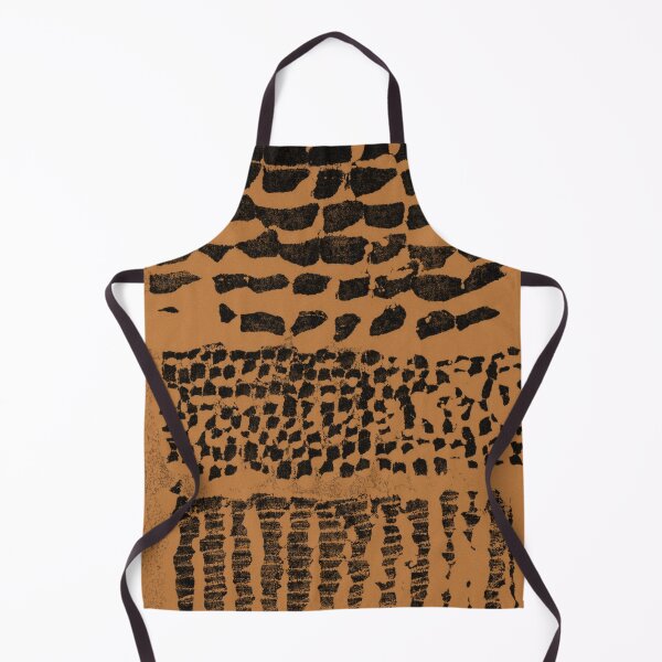 Item preview, Three Grains Textured Monoprint - Rust + Coal designed and sold by Irene Estelle.