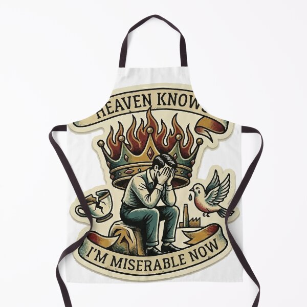 Item preview, Heaven Knows I'm Miserable Now (Vintage Tattoo) designed and sold by Fakecactus Designs.