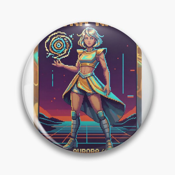 Item preview, A futuristic woman in a neon-lit environment on transparent background designed and sold by Creative88Art.