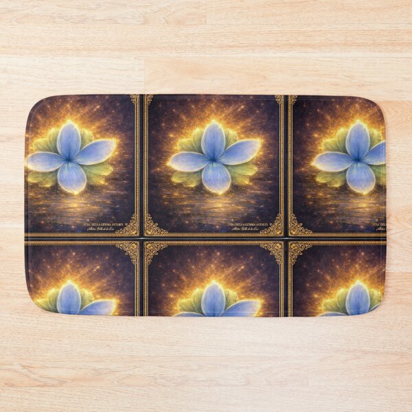 Item preview, Luminous Blue Lotus of Awakening designed and sold by Art7Dimension.