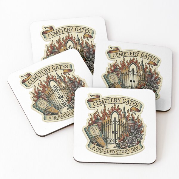 Item preview, Cemetery Gates (Vintage Tattoo) designed and sold by Fakecactus Designs.
