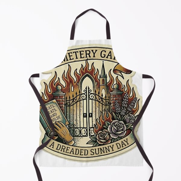 Item preview, Cemetery Gates (Vintage Tattoo) designed and sold by Fakecactus Designs.
