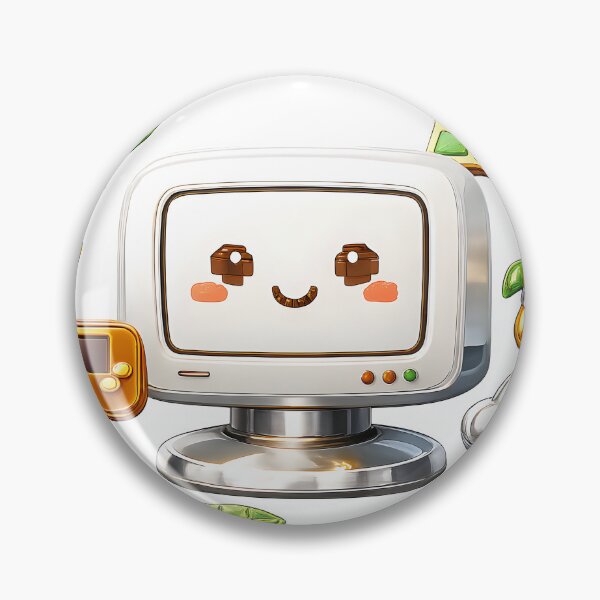 Item preview, A cartoon computer surrounded by eco-friendly icons on transparent background designed and sold by Creative88Art.