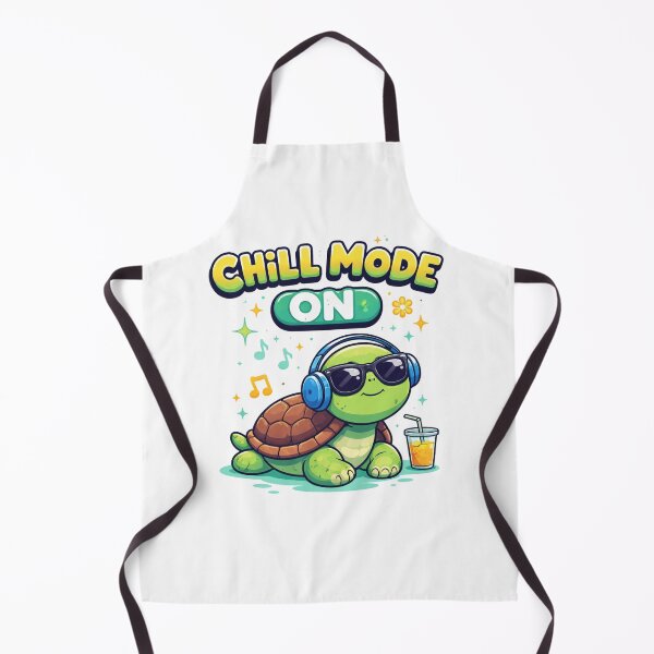 Item preview, Chill Mode On Cute Turtle Funny Relax Vibes Design designed and sold by MetroInk Co .