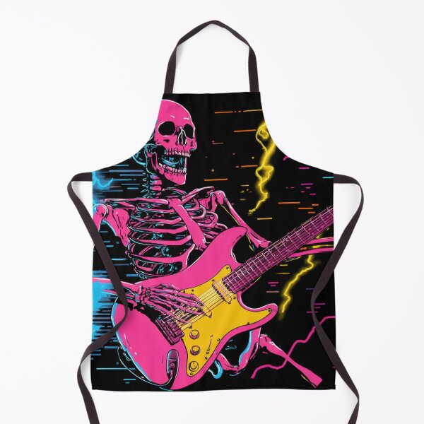 Item preview, Skeleton plays guitar on stage designed and sold by anytka.
