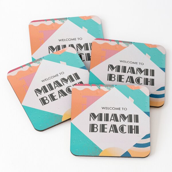 Item preview, Welcome to miami beach designed and sold by KAY Artists.
