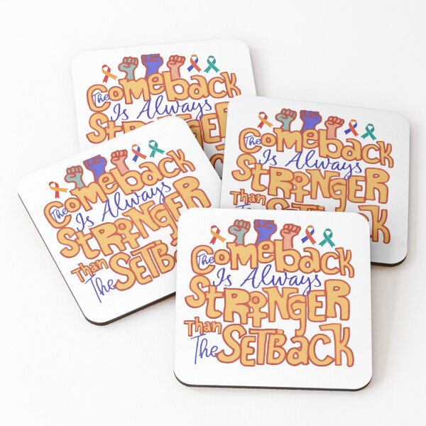 Item preview, The Comeback Is Always Stronger Than The Setback Motivational designed and sold by SkeletonsDanger.