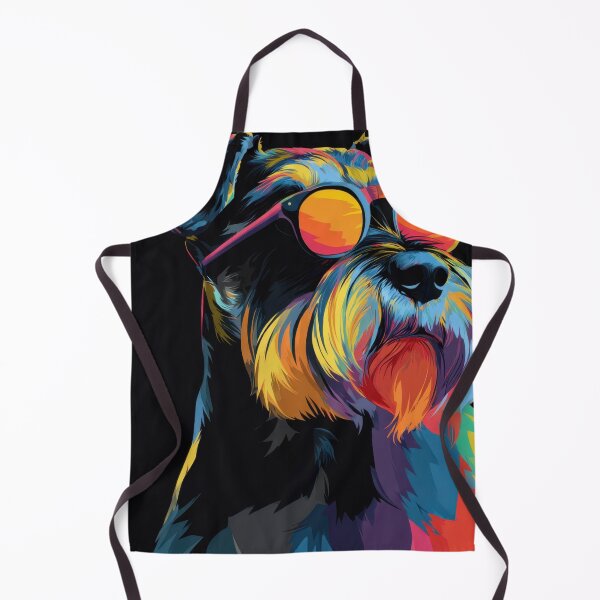 Item preview, Sunglass-wearing colorful dog designed and sold by anytka.