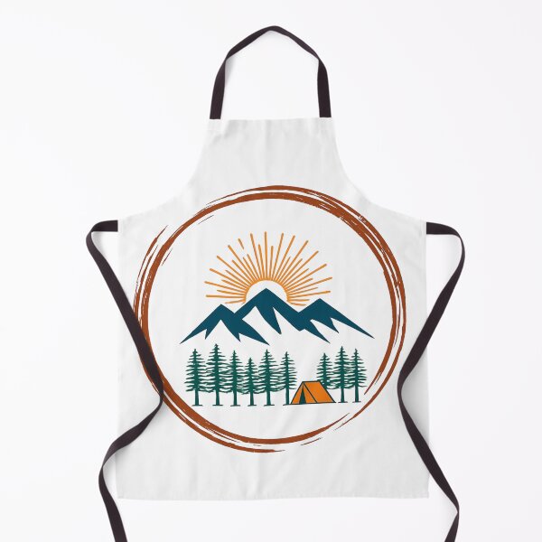 Item preview, Vintage Mountains Tent Trees Tourist T-Shirt designed and sold by MerchlyMike.