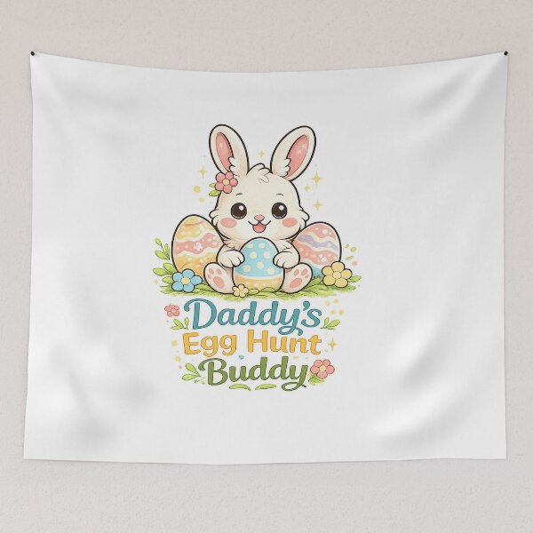 Item preview, Daddy’s Egg Hunt Buddy Cute Family Easter Design designed and sold by StyleLap.