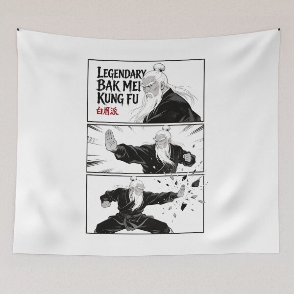 Item preview, Legendary Bak Mei Kung Fu designed and sold by 8FistsofTees.