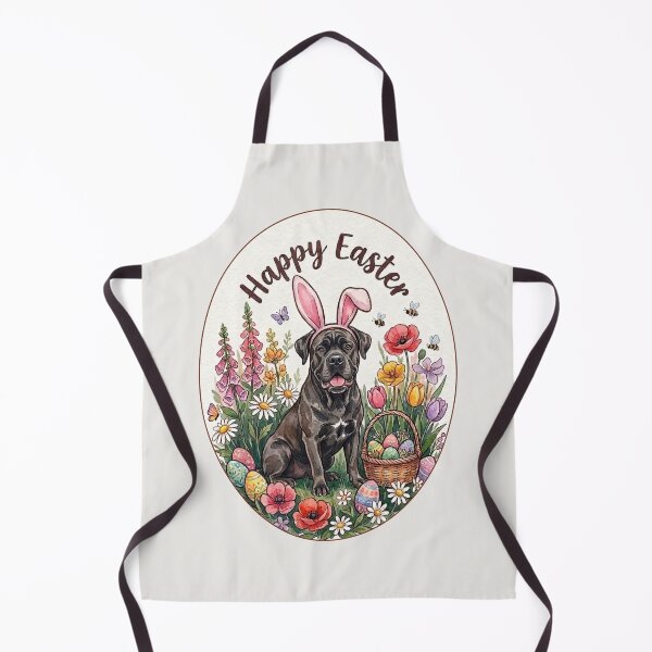 Item preview, Funny Cane Corso Happy Easter Egg Bunny Mom Dad Kids designed and sold by FurryHavenPH.