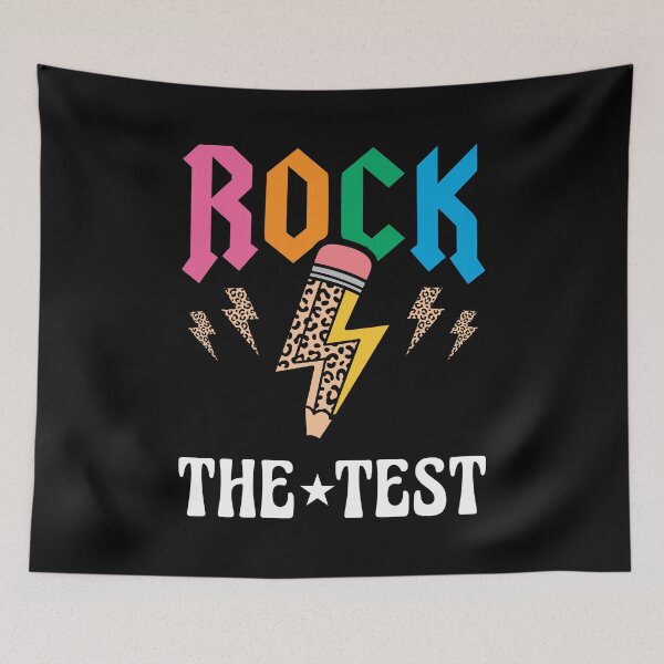 Item preview, Rock the Test Student Motivation designed and sold by KroghDs.