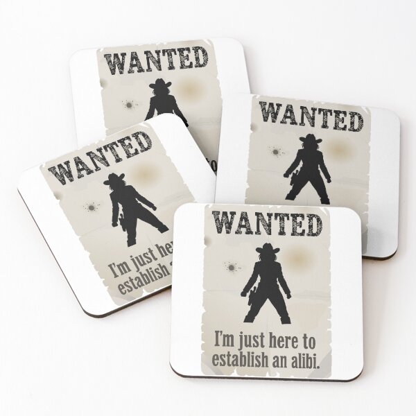 Item preview, I'm just here to establish an alibi - for women designed and sold by Really Bad Art.