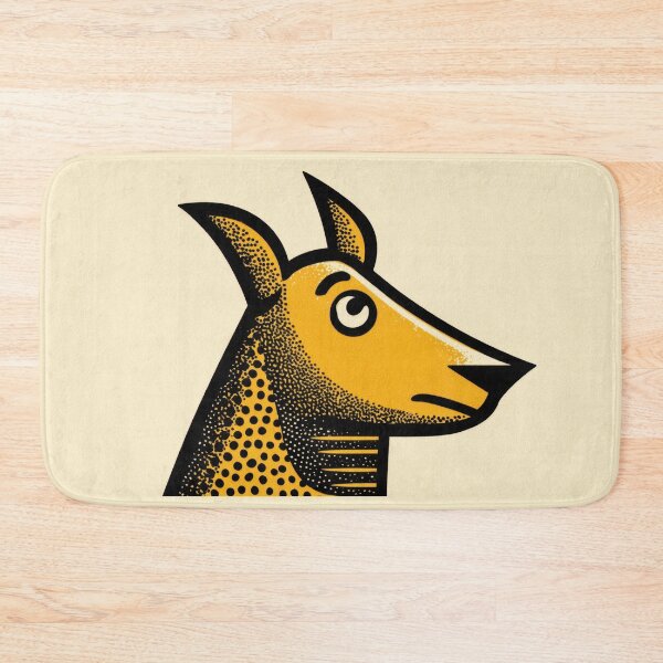Item preview, Colorful patterned dog head designed and sold by anytka.