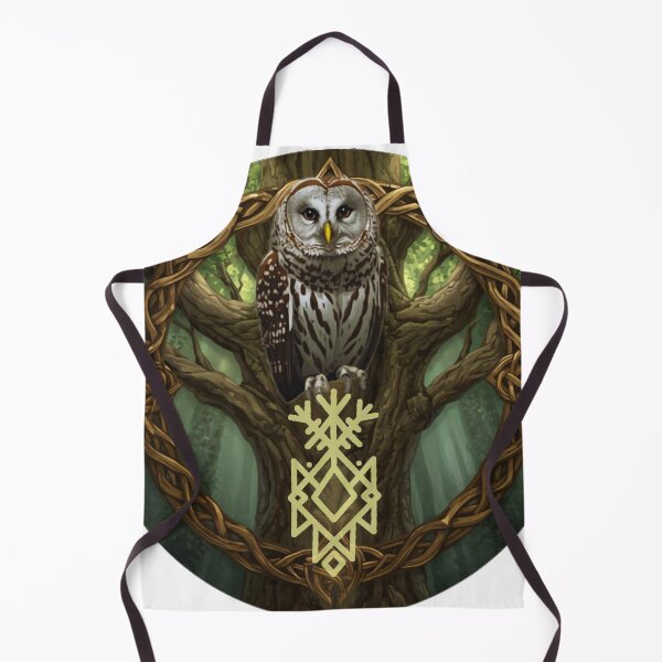 Item preview, Owl Mystical Wisdom Bind Rune designed and sold by katefo.