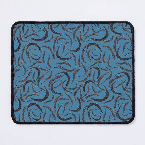 Item preview, Honey Locust Seed Pods on Blue designed and sold by Digitalmyth's Designs.