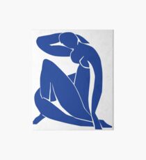 Homage to Henri Matisse: Blue Nude II Art Board