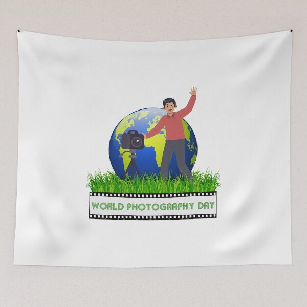 Item preview, World Photography Day Graphic designed and sold by Designdos.