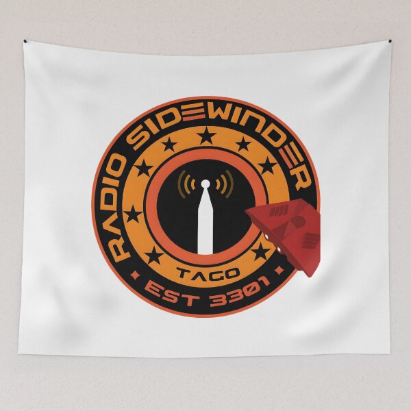 Item preview, Radio Sidewinder Interstellar Broadcast Badge designed and sold by CharlieDesings.