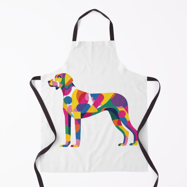 Item preview, Dog standing in colorful design designed and sold by anytka.
