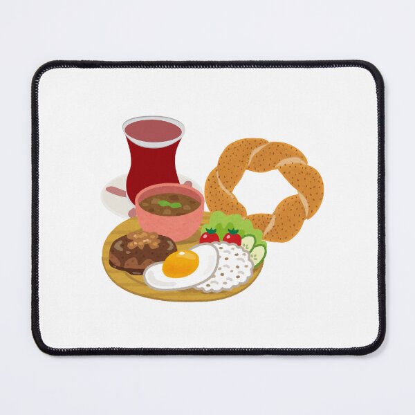 Item preview, Turkish Breakfast – Çay Simit Turkish Food Design designed and sold by iccdesignsshop.