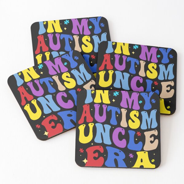 Item preview, In My Autism Uncle Era Neurodiversity Family Support designed and sold by GrumpySableye.