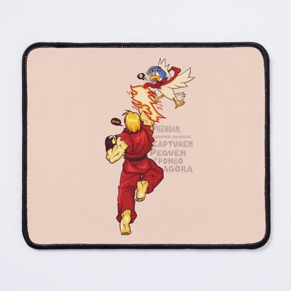 Item preview, Fire Uppercut Bird Catch - Retro Arcade Martial Arts Mashup designed and sold by MrGlayga.