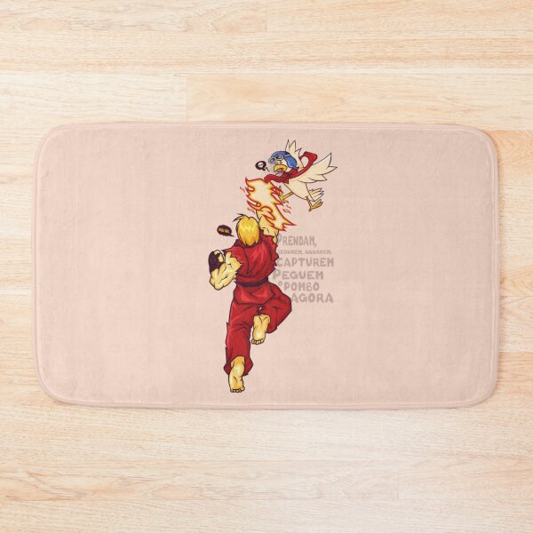 Item preview, Fire Uppercut Bird Catch - Retro Arcade Martial Arts Mashup designed and sold by MrGlayga.