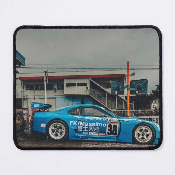 Item preview, Abandoned Toyota Supra GT500 – JDM Racing Urban Decay Poster designed and sold by Road To Track.