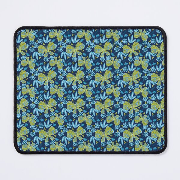 Item preview, Nocturne Butterfly Garden in Navy designed and sold by studioaudrea.