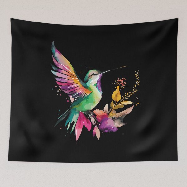 Item preview, Vibrant Hummingbird designed and sold by Aminesnip.