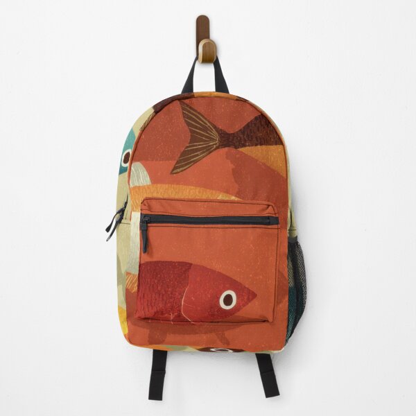 Item preview, Colorful fish swimming in a group designed and sold by anytka.