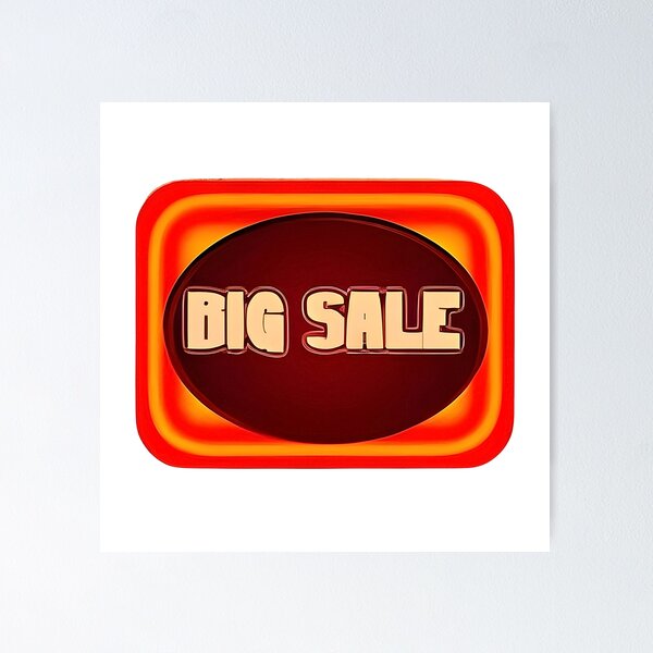 Item preview, Big sale logo design designed and sold by ferjosei.