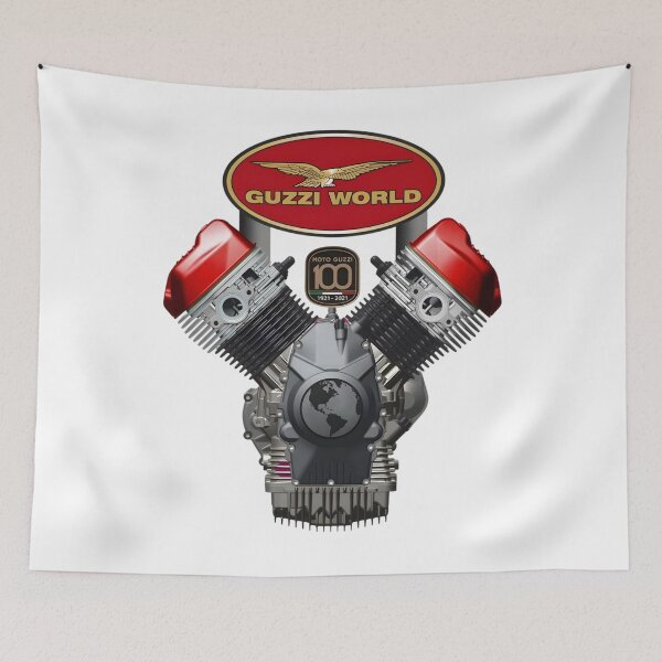 Item preview, Vintage Moto Guzzi Italian Motorcycles Sign  designed and sold by CharlieDesings.