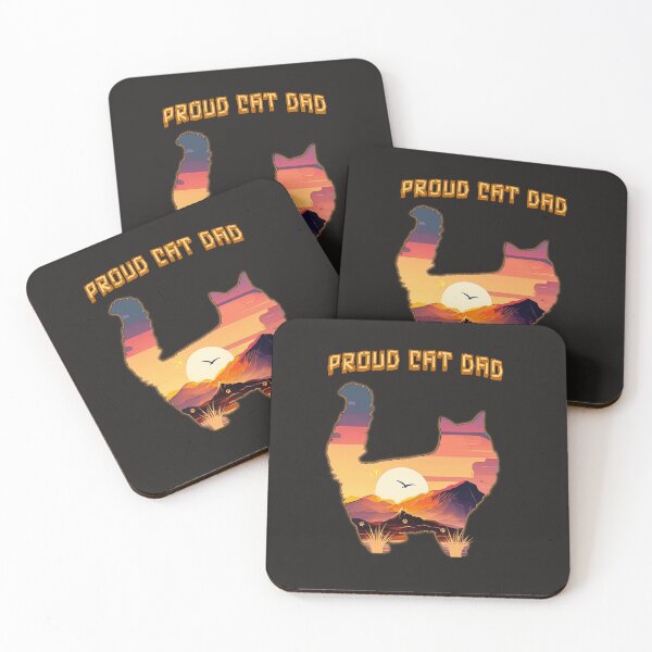 Item preview, Proud Cat Dad designed and sold by PawPlanetPro.
