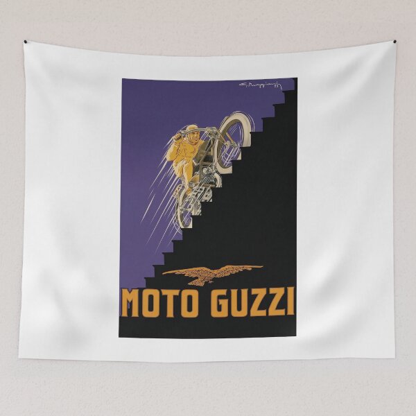 Item preview, Vintage Moto Guzzi Italian Motorcycles Sign  designed and sold by CharlieDesings.